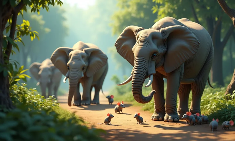 हाथी और चूहे की कहानी: Panchatantra Short Stories In Hindi With Moral