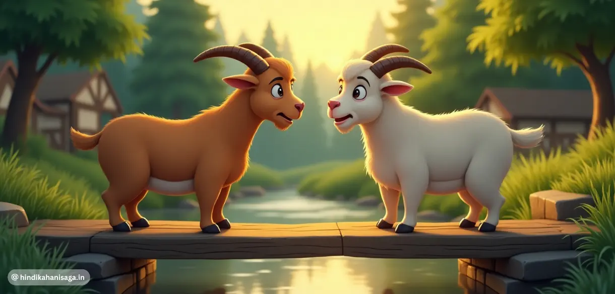 Two Silly Goats Story In Hindi