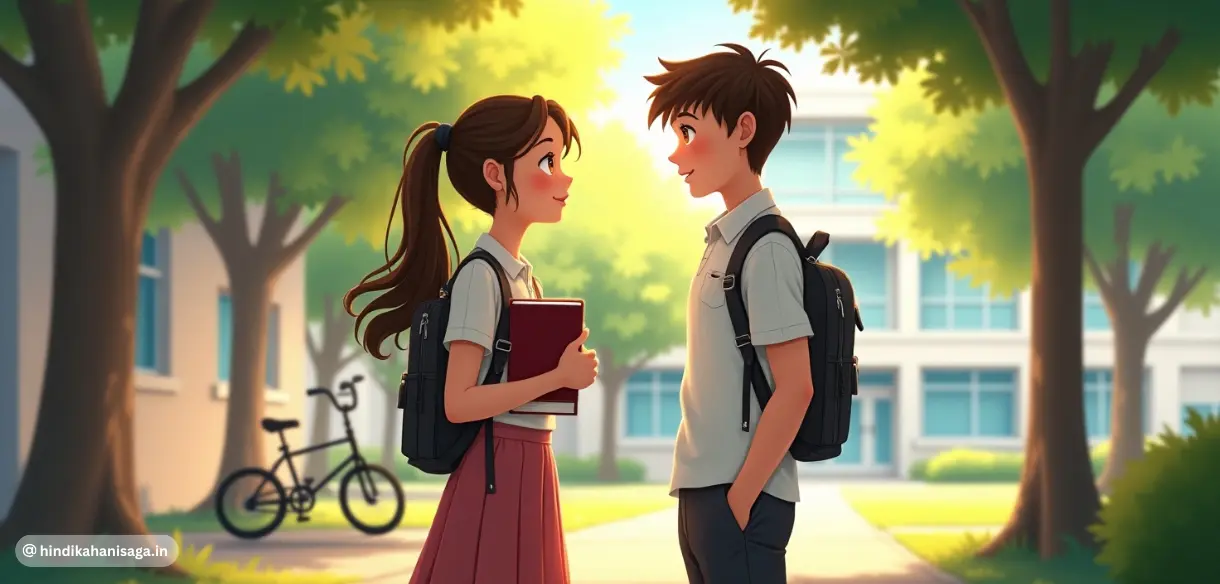 School Love Story In Hindi