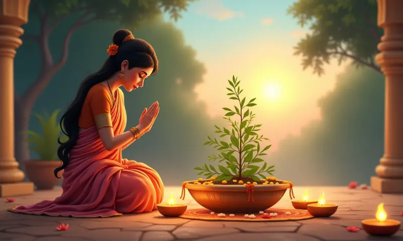 tulsi vrat katha